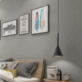 Konformad Svart Sovrum Modern Taklampa